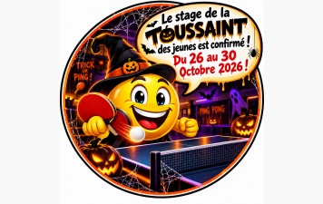 STAGE JEUNES TOUSSAINT 2026